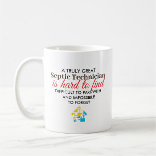 Taza De Café Gran regalo personalizado para técnico séptico