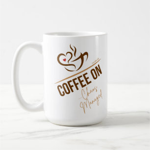 Taza De Café Gran tazón para café - Café activado - Caos admini