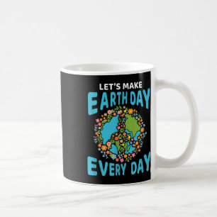 Taza De Café Gran Tierra Día Mundial de la Tierra Día del Medio