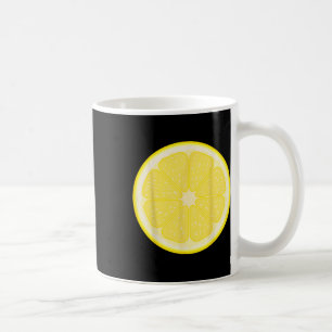 Taza De Café Gran trapo de limón Cute Fruta Fácil Halloween