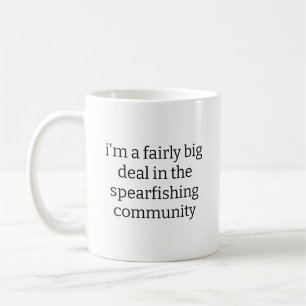 Taza De Café Gran trato en pesca submarina con arpón divertida