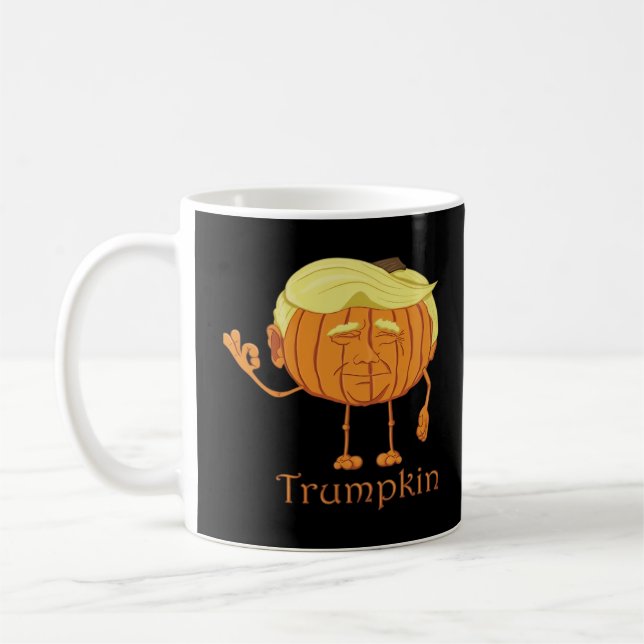 Taza De Café Gran Trumpkin perfecto y clásico (Izquierda)
