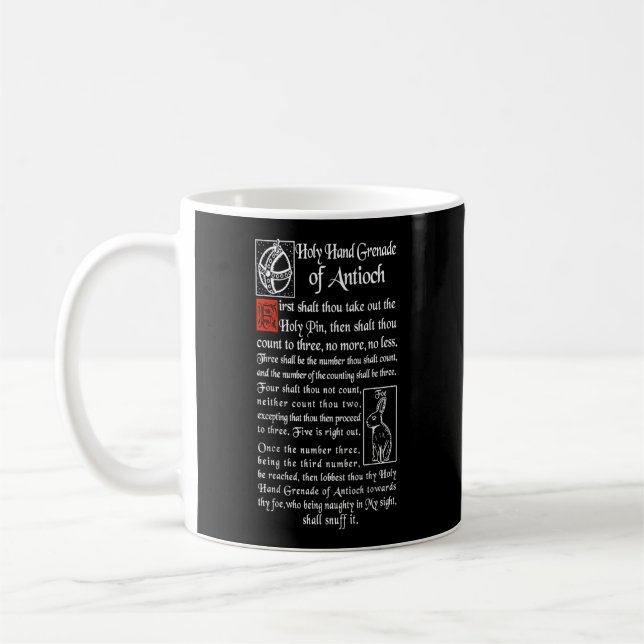 Taza De Café Granada De Mano Santa De Antioquía (Izquierda)