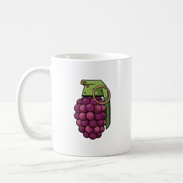 Taza De Café Granada hecha de uvas (Izquierda)