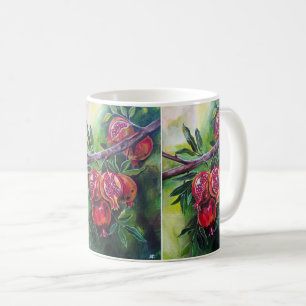 Taza De Café Granadas de la Cosecha de Otoño por Alfred Fox