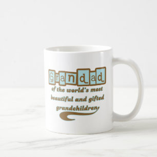 Taza De Café Grandad de nietos dotados