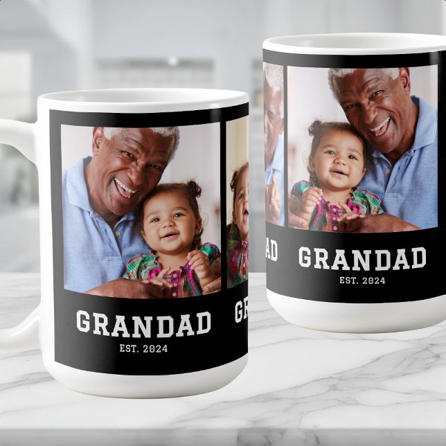 Taza De Café Grandad Established Bold Black 3 Photo (Subido por el creador)