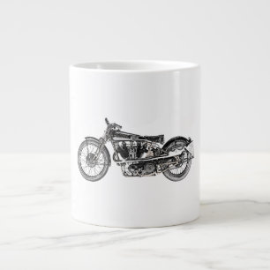 Taza De Café Grande 1929 Brough Superior Motorcycle