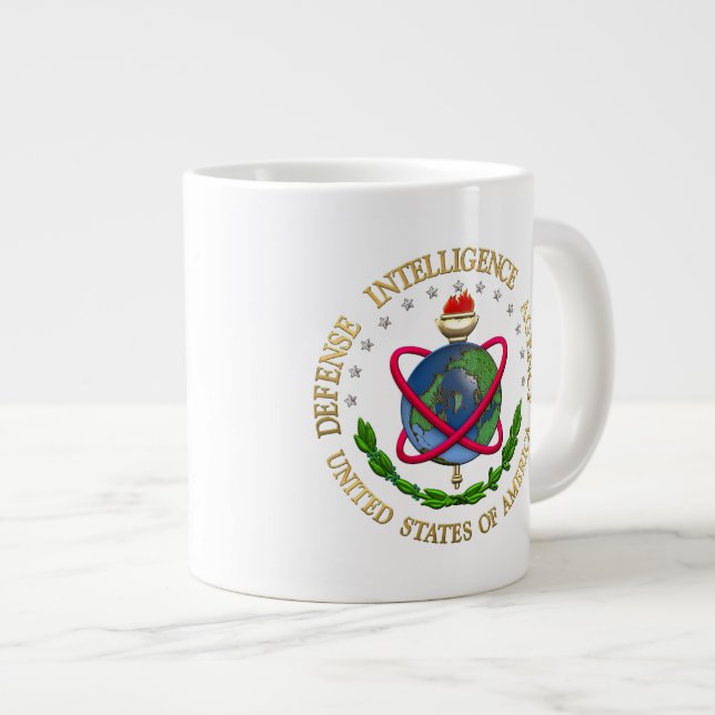 Taza De Café Grande [200] Agencia de Inteligencia para la Defensa: (Derecha)
