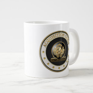 Taza De Café Grande [200] Cuerpo de Adquisiciones (AAC) Insignia Regim
