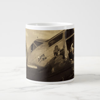 Taza De Café Grande 3 golpes y una Srta. Mug