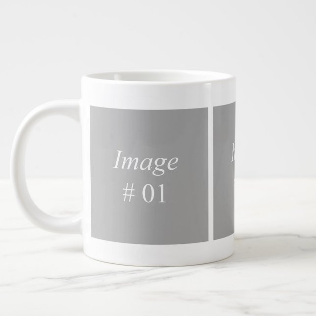 Taza De Café Grande 3 plantillas de colección de fotos de imágenes (Izquierda)