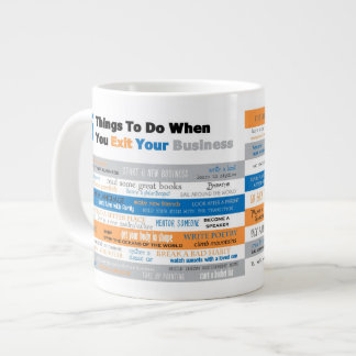 Taza De Café Grande 75 cosas por hacer