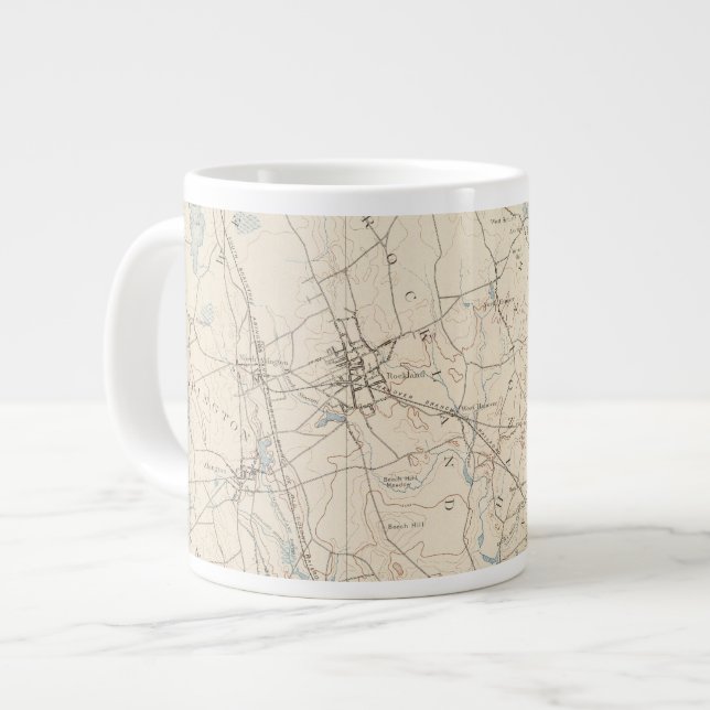 Taza De Café Grande Abington, Massachusetts (Izquierda)