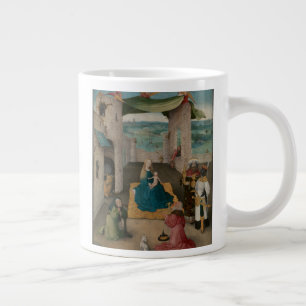 Taza De Café Grande Adoración de unos de los reyes magos