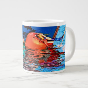 TAZA DE CAFÉ GRANDE AGUA TRANQUILA