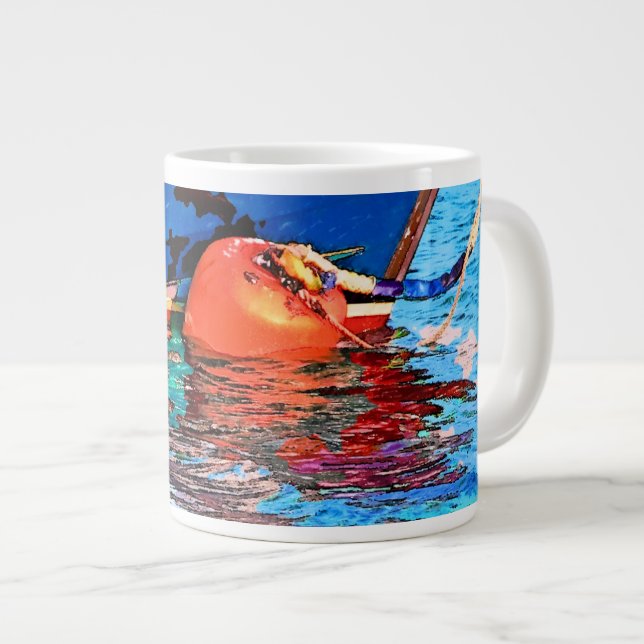 TAZA DE CAFÉ GRANDE AGUA TRANQUILA (Derecha)