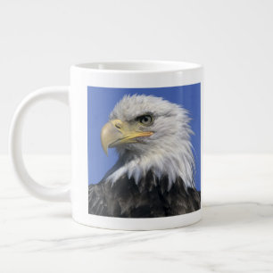 Taza De Café Grande Águila calva, (Haliaeetus leucocephalus), salvaje,
