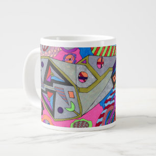 Taza De Café Grande "Ala rota" Resumen