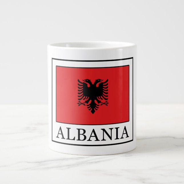 Taza De Café Grande Albania (Frente)