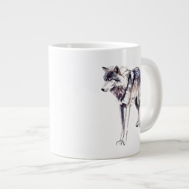 Taza De Café Grande Alfa (Derecha)