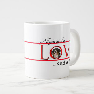 Taza De Café Grande Amar a un perro mug argentino