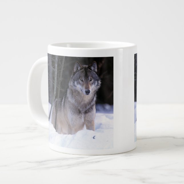 Taza De Café Grande América del Norte, Canadá, Canadá oriental, lobo g (Izquierda)