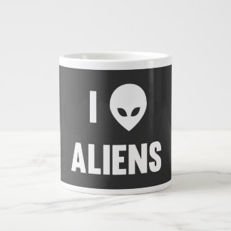 Taza De Café Grande Amo a extranjeros