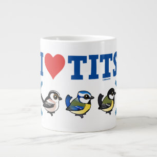 Taza De Café Grande Amo a Paridae EU