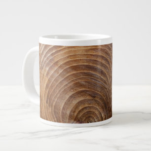 Taza De Café Grande Anillos de árbol