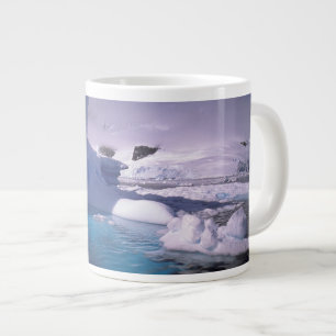 Taza De Café Grande Antártida. Paisajes de hielo antártico 2