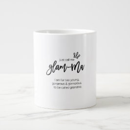 Taza De Café Grande Apenas llámeme las Atractivo-Mamáes cita