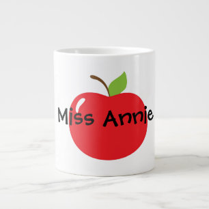 Taza De Café Grande Apple para el profesor