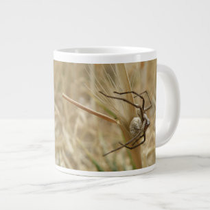 Taza De Café Grande Araña y huevo Sac Mug