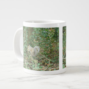 Taza De Café Grande Ardilla con Acorn Mug