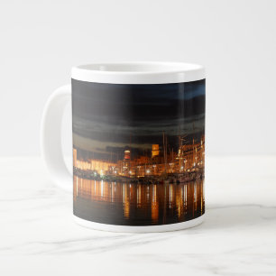 Taza De Café Grande Asalte el puerto enorme de Marsella - de Le vieux