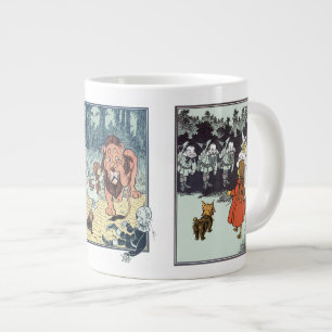 Taza De Café Grande Asistente de vintage de Oz, varios caracteres de l