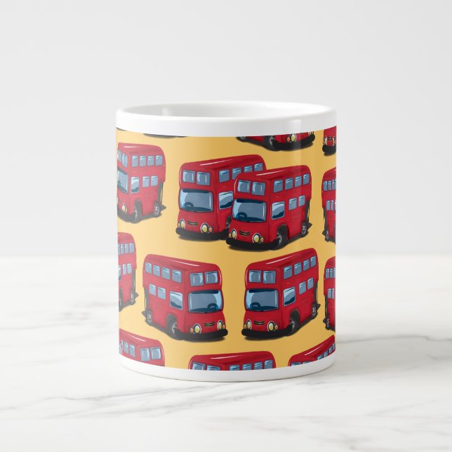 Taza De Café Grande Autobús de Londres (Frente)
