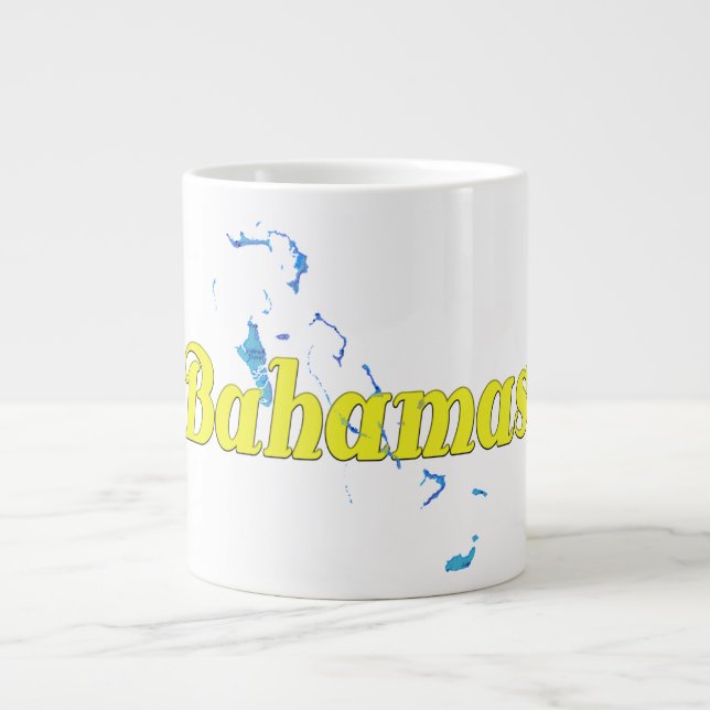 Taza De Café Grande Bahamas (Frente)