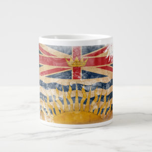 Taza De Café Grande Bandera de la Columbia Británica