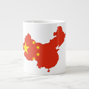 Taza De Café Grande Bandera de país de China