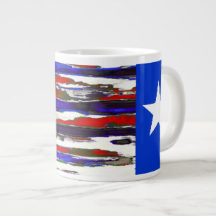 Taza De Café Grande Bandera texana / texana ~ 20oz Jumbo Mug