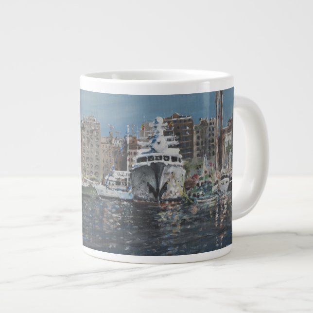 Taza De Café Grande Barcelona 1998 (Derecha)