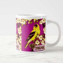 Taza De Café Grande Be Mine Goldfinch