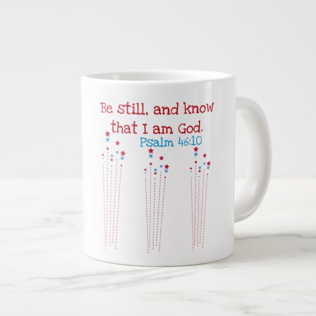 Taza De Café Grande Be Still - Jumbo Mug (Derecha)