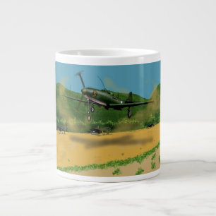 Taza De Café Grande Bell P39 Airacobra Jumbo Café Mug