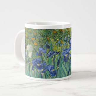 Taza De Café Grande Bella Artes de Van Gogh Irises (F608)