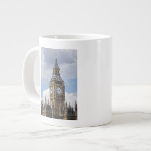 Taza De Café Grande Big Ben y Casas del Parlamento, Londres,
