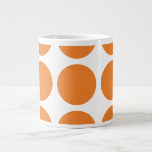 Taza De Café Grande Big Polka Dots Jumbo Mug