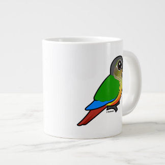 Taza De Café Grande Birdorable Amarillo-echó a un lado Conure